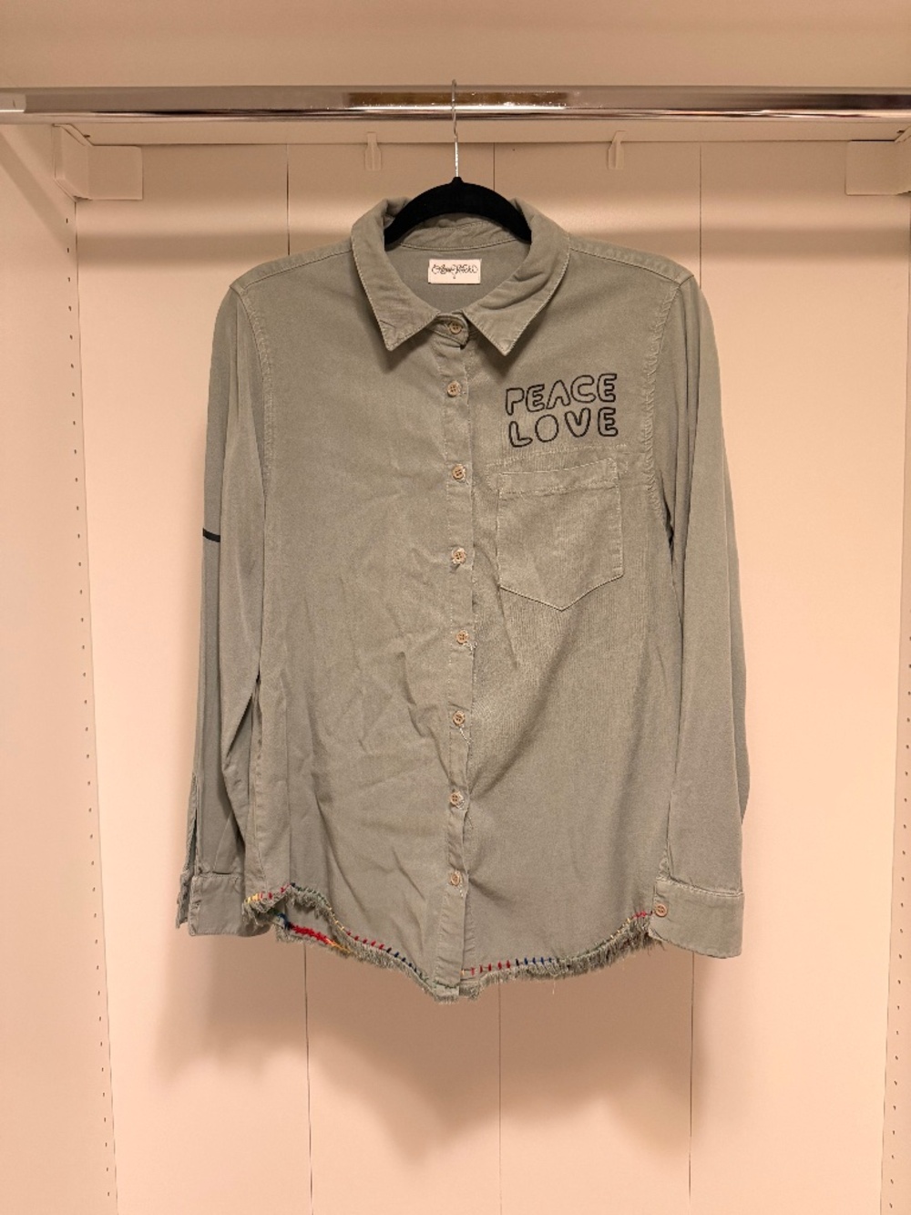 Lauren Moshi Skull Button Down